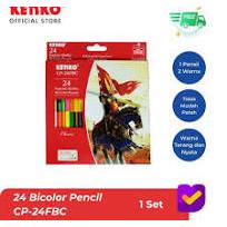 

BICOLOR PENCIL CP - 24 FBC / Pensil Warna Dua Sisi / KENKO