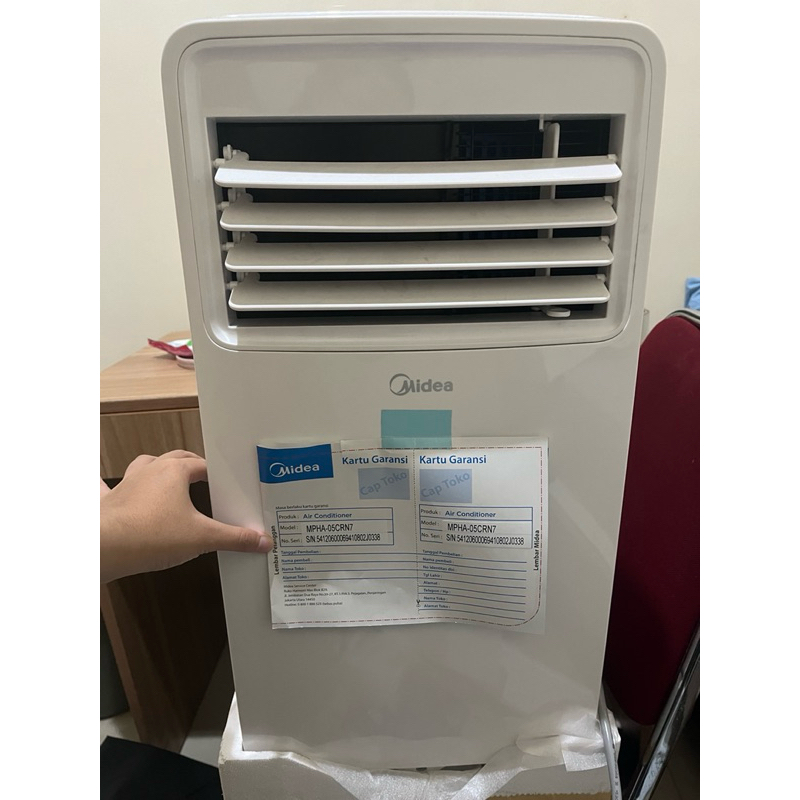 AC Portable Midea 1/2 PK