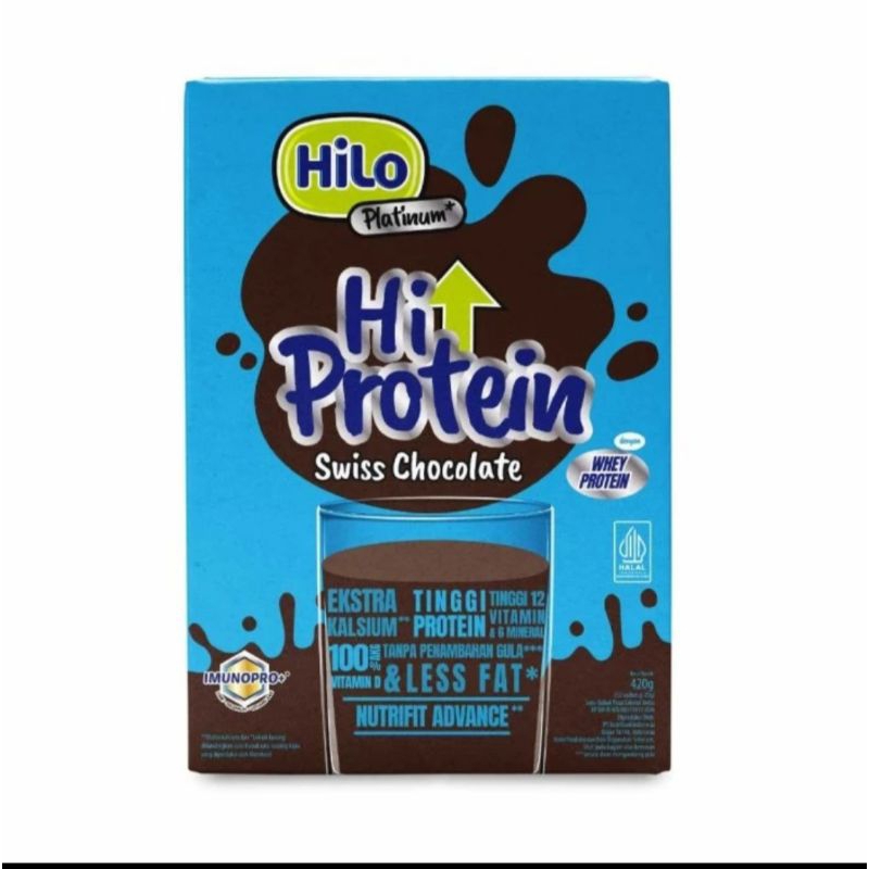 

HiLo Platinum Hi Protein Menambah Tinggi Badan - Rendah Gula