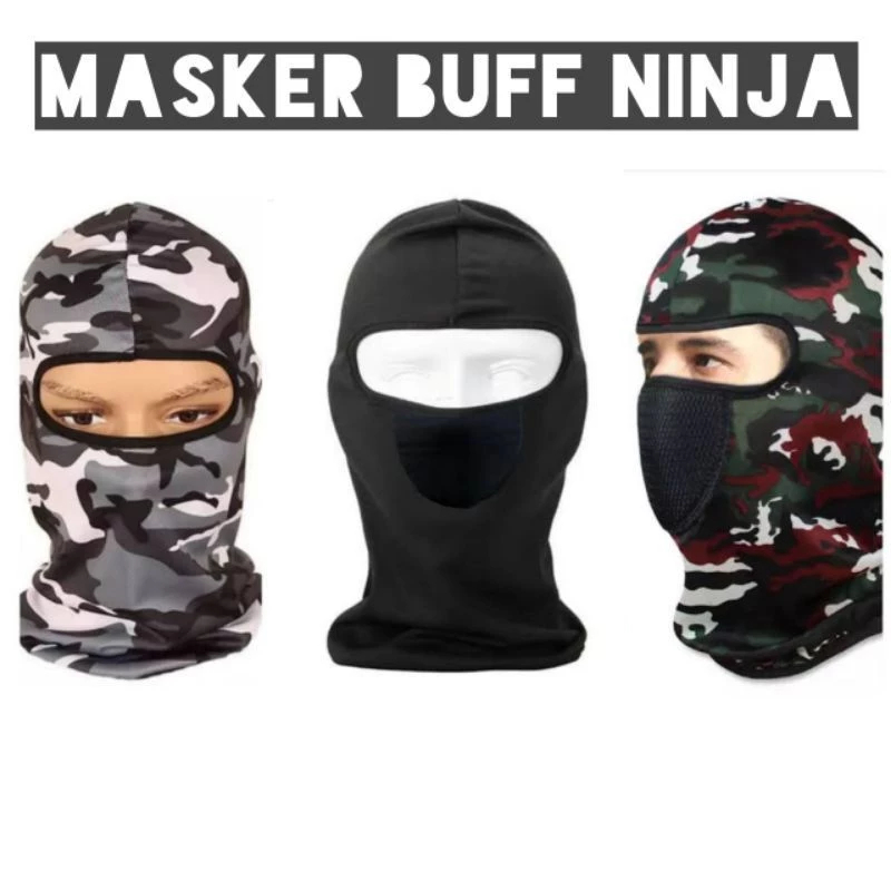 Buff Masker Ninja/Buff Masker Motif/Buff Motor Keren