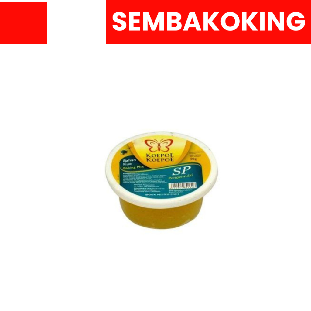 

SP KOEPO 30GR KUPU BAKING MIX PENGEMULSI