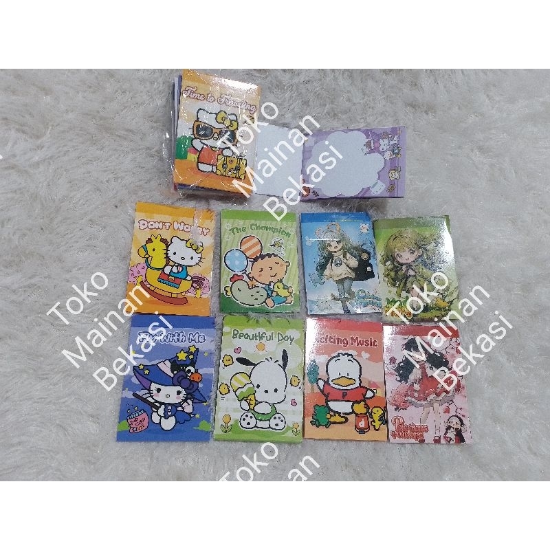

10 PCS MEMO SPIRAL KECIL DG