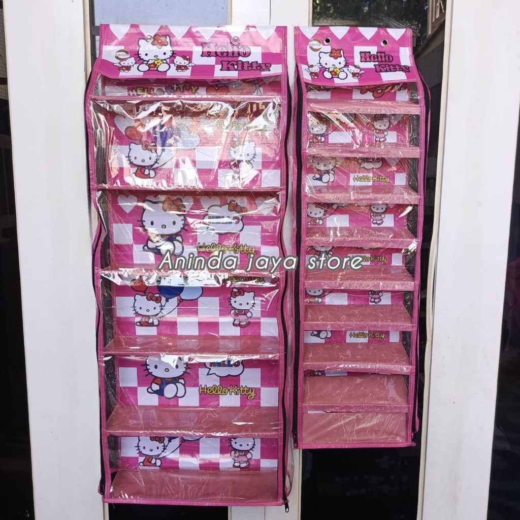 RAK SET 2IN1 SET GANTUNG (RAK SEPATU+TAS) KARAKTER / RAK / RAK SET