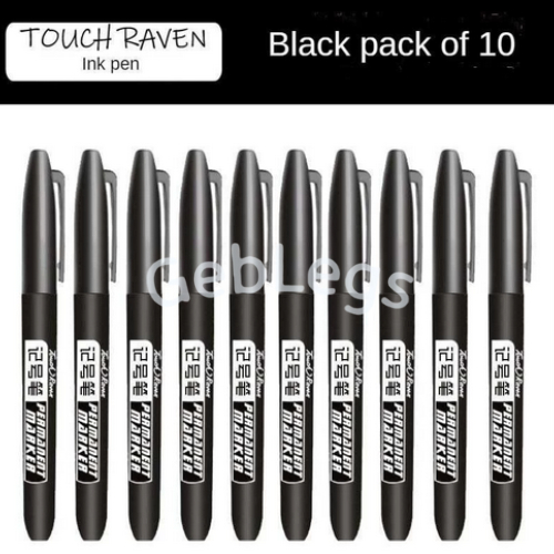 

Paket Pena Pulpen Spidol Permanen Marker Spidol Peralatan Alat Tulis Standar Anak Sekolah Kantor 10 Pcs