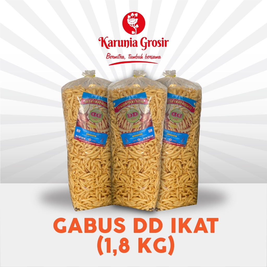 

Telor Gabus Keju DD 1.8 Kg Shantika Gurih dan Renyah