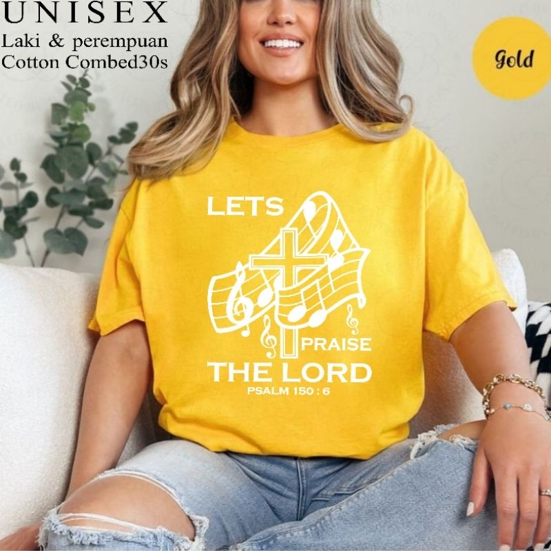 KAOS ROHANI (PREMIUM) LETS PRAISE MUSIC
