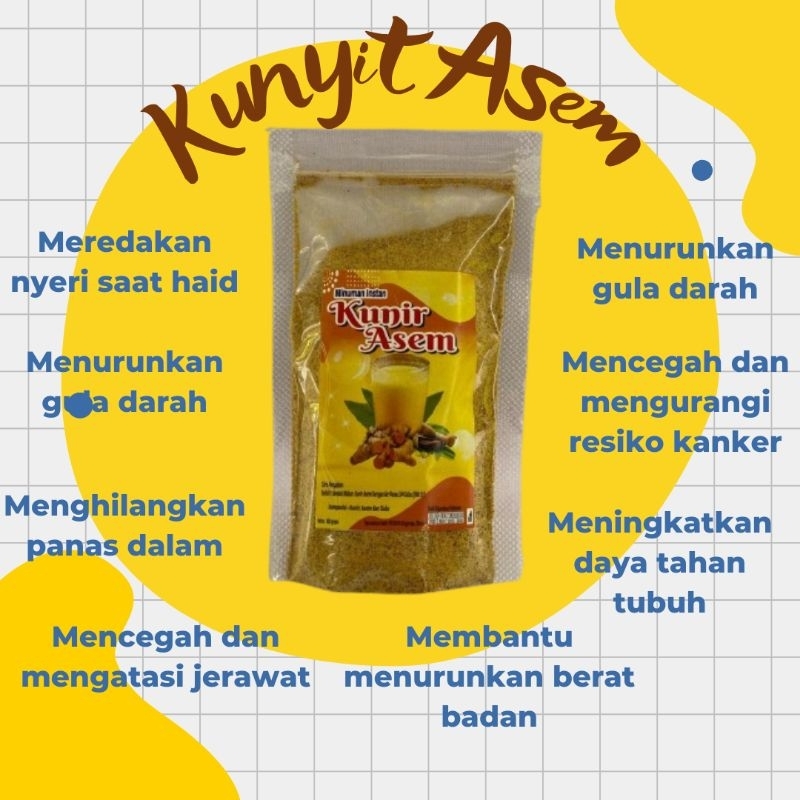 

MINUMAN INSTAN TRADISIONAL KUNYIT ASEM HERBAL