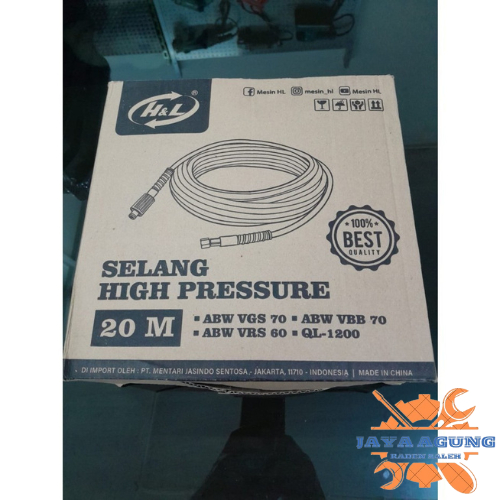 H&L Selang Jet Cleaner 20 Meter QL 1200