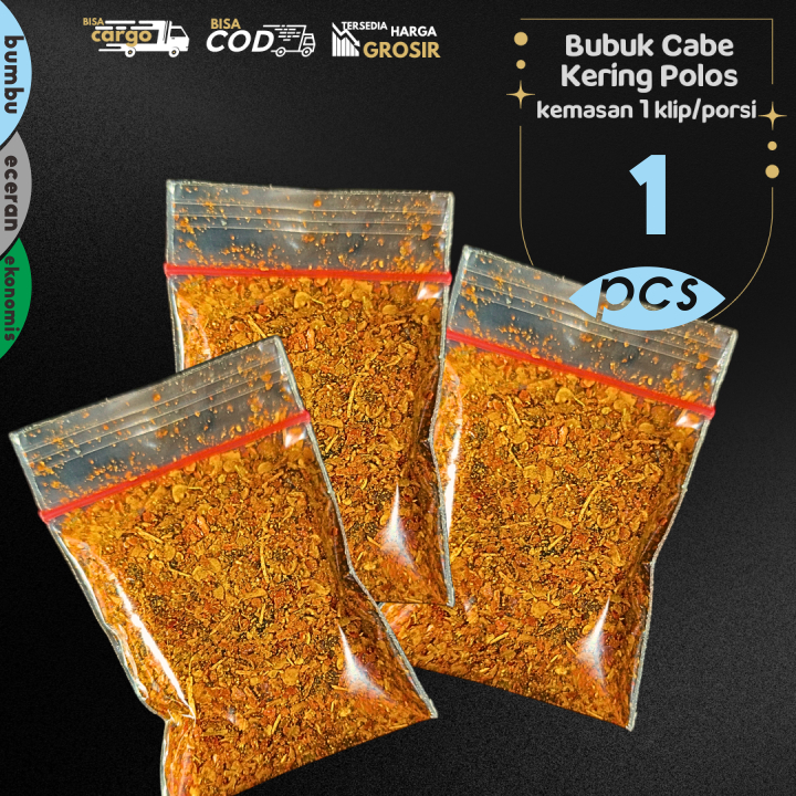 

1KLIP Bumbu Cabe POLOS 1Klip/Porsi by Lahawelah