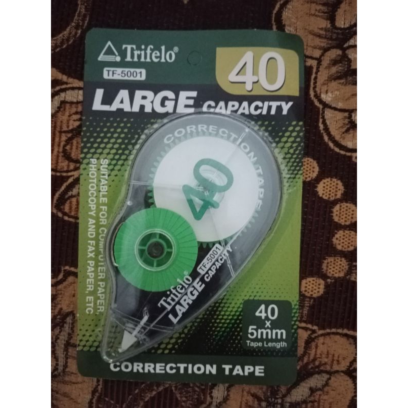 

correction tape pita koreksi tip ex kertas trifelo 40m TF CT-192