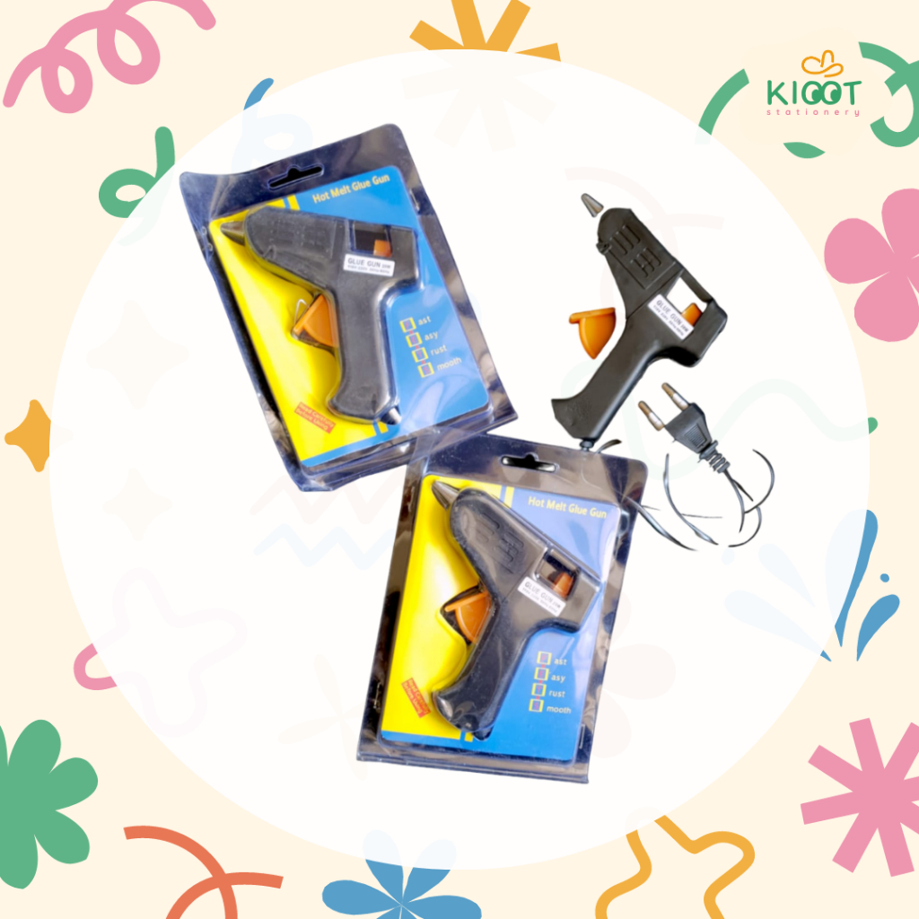 

Lem Tembak / Hot Melt Glue Gun Lengket Kecil Mini Dekorasi Kerajinan Kantor Tangan DIY