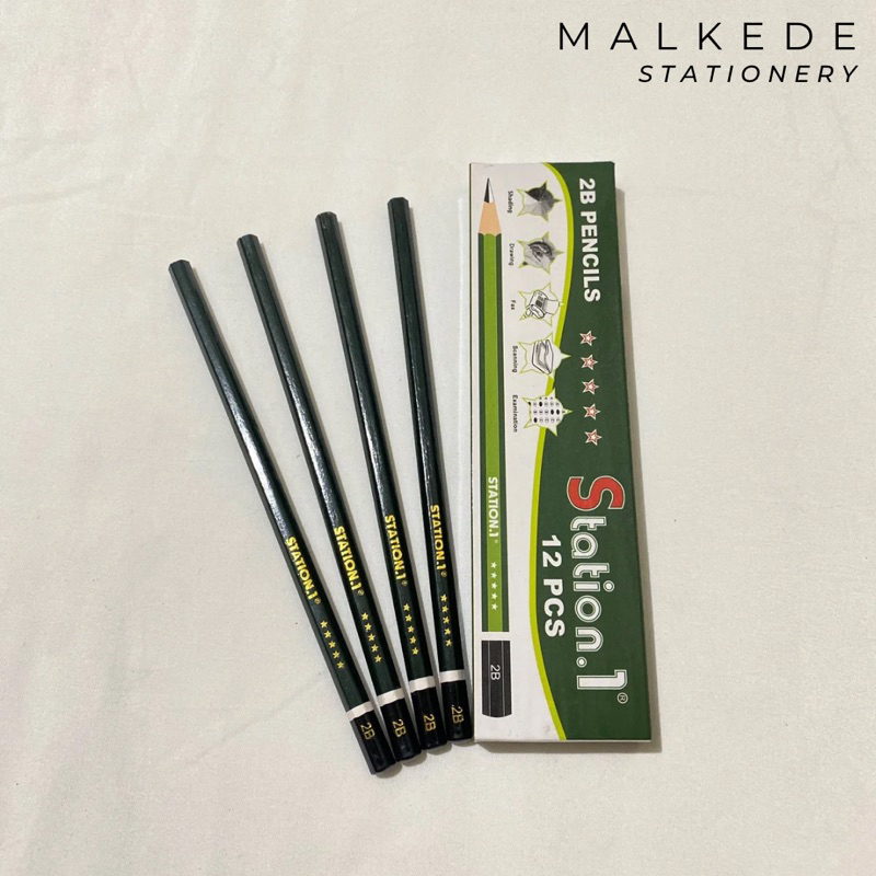 

PENSIL KAYU 2B STATION.1 | 1 Lsn : 12 Pcs