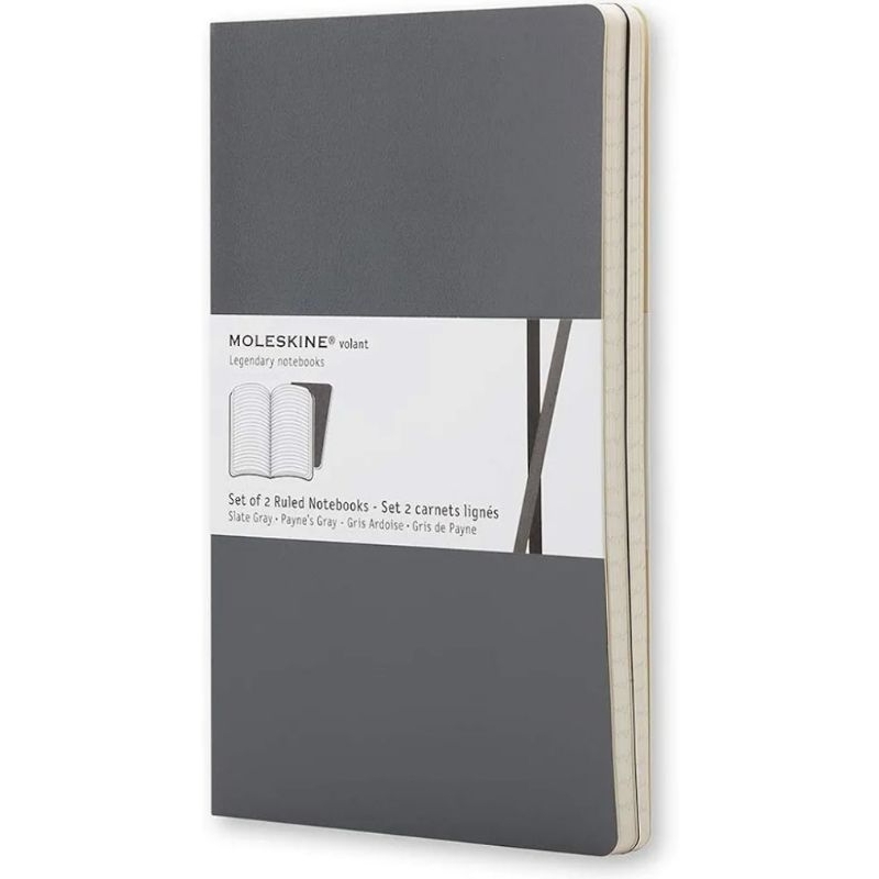 

Moleskine Volant Slate Payne's Gray Legendary Notebooks