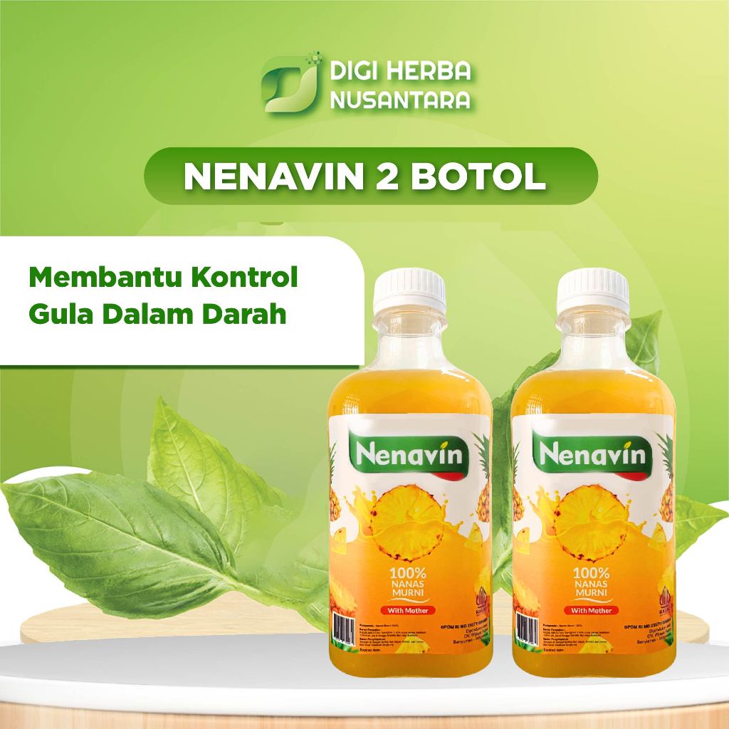 

NENAVIN - Membantu Atasi Diabetes dan Kontrol gula dalam darah - 2 Botol