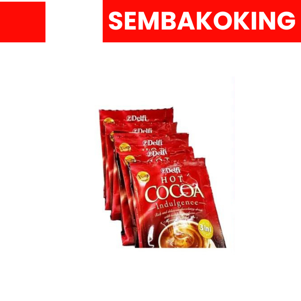 

DELFI HOT COCOA INDULGENCE MINUMAN SERBUK COKELAT 10x25GR