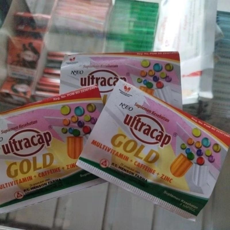 Ultracap Gold tablet per strip