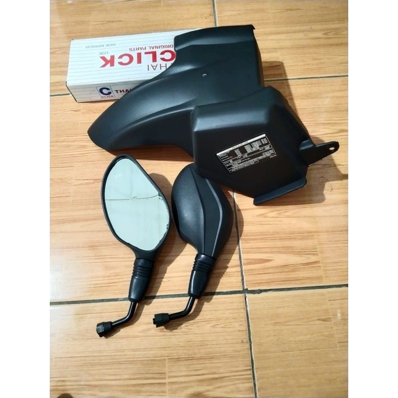 PAKET HUGGER AIRBLADE OLD FI ESP 2012-2019 SCOOPY VARIO 110 PLUS SPION CLICK HONDA PNP 3 BAUT