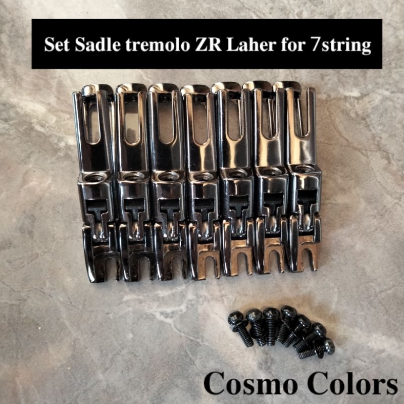 Set Sadle tremolo ZR laher for 7string set sadel gitar tremolo ZR