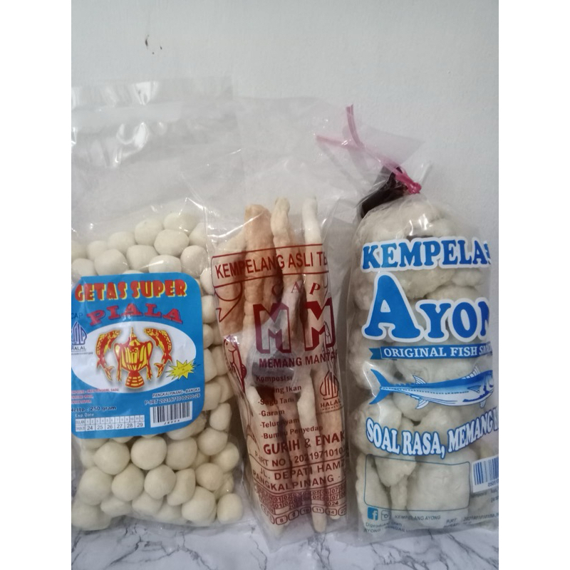 

Paket Getas & Kemplang Bangka