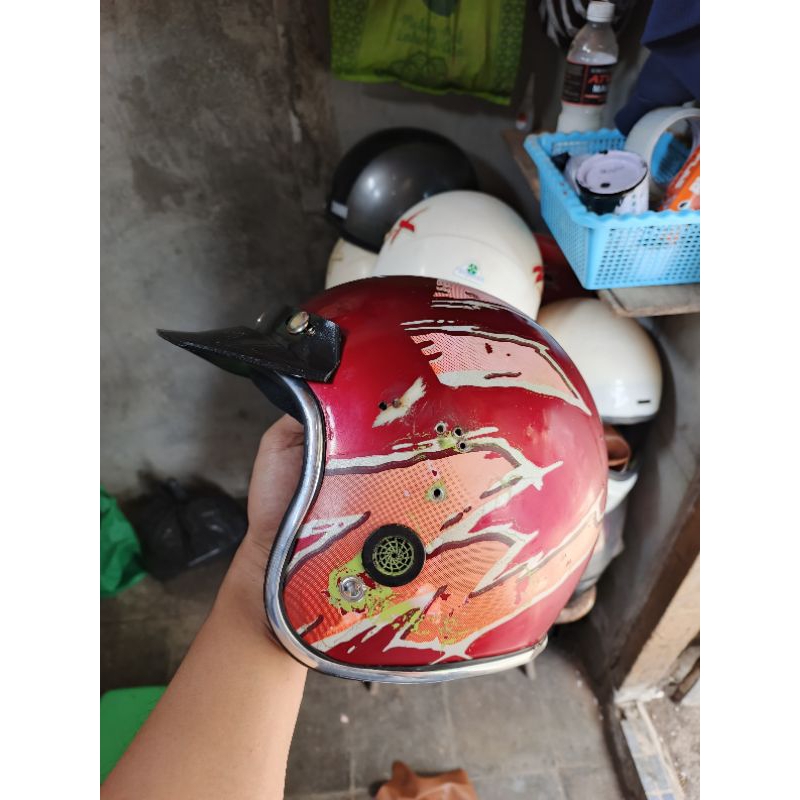 helm Suzuki lawas helm Suzuki ts helm Suzuki jadul