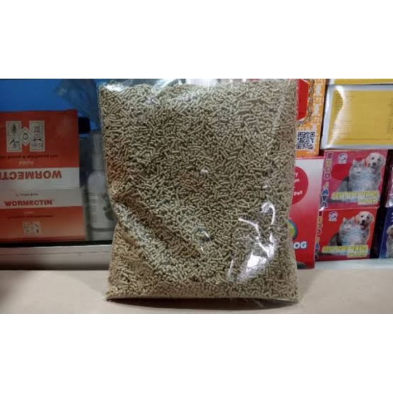 PUR BURUNG POR HIJAU KILOAN VOER 521 REPACK ECER 15KILO