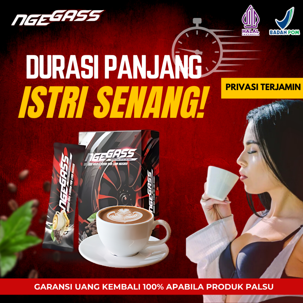 

Kopi Ngegass | 100% Minuman Serbuk Gula dan Krimer | 1 Box (Isi 5 Sachet) | Sudah Halal & BPOM