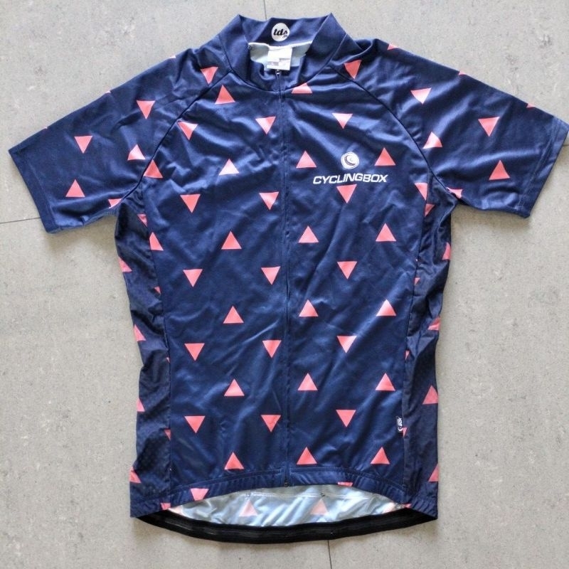 jersey sepeda cyclingbox asli, preloved
