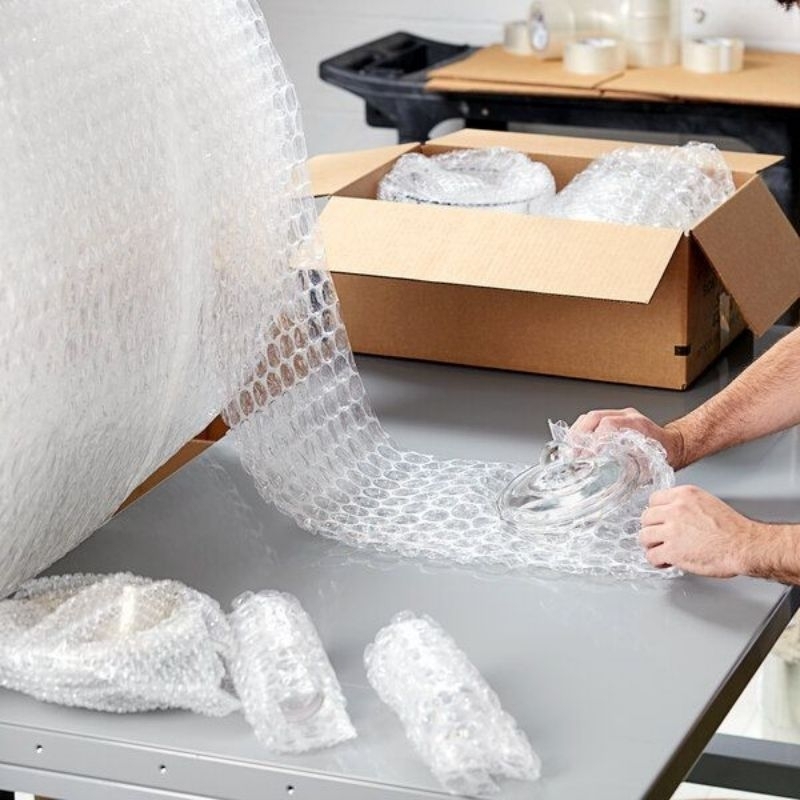 

packing Tambahan Bubble Wrap Kardus