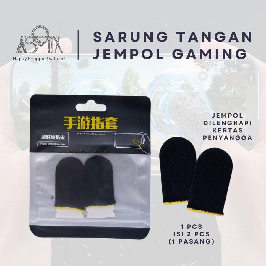 Sarung Tangan Jempol / Sarung Jempol Game PUBG Mobile Lagend