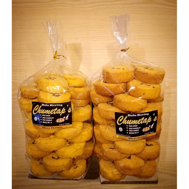 

Double Bolu M/Bolu kering Chumetap's/Bolu M/Bolu kering khas /kue Kering/cocok buat oleh oleh, anak anak orang tua/hidangan tamu dan Keluarga