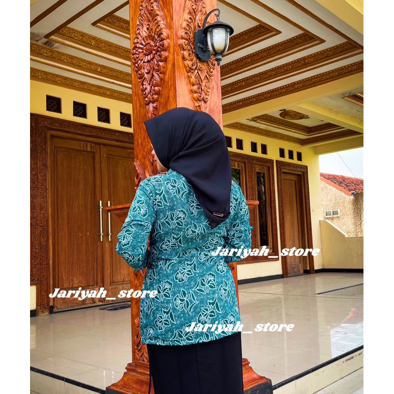 SERAGAM Batik PKK terbaru Baju  PKK terbaru  / Batik PKK terbaru / seragam pkk hijau tosca