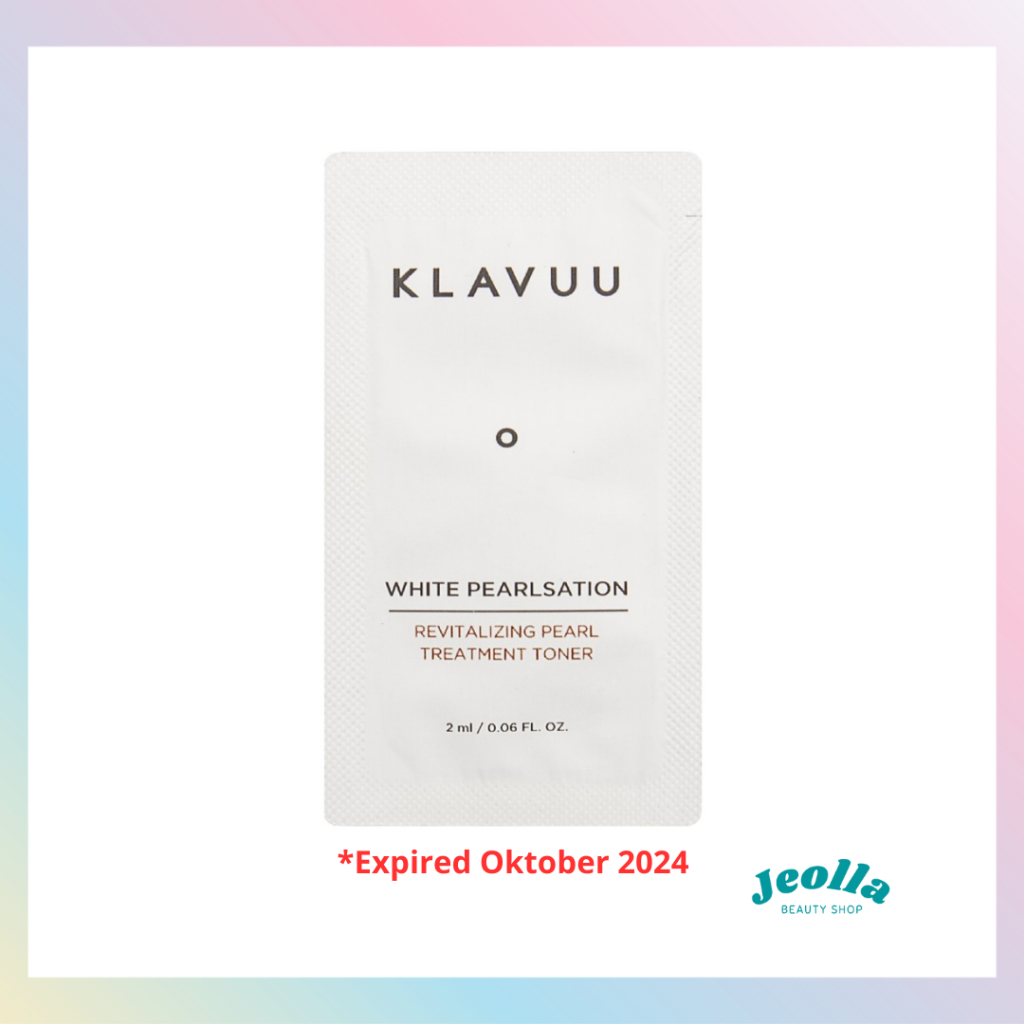 KLAVUU White Pearlsation Revitalizing Pearl Treatment Toner Sachet 2ml