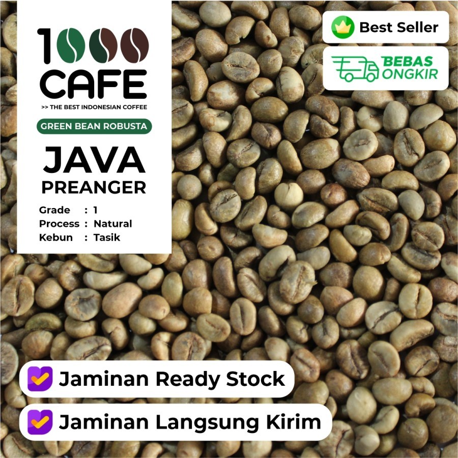 

GREEN BEAN JAVA PREANGER G1 ROBUSTA 1 KG