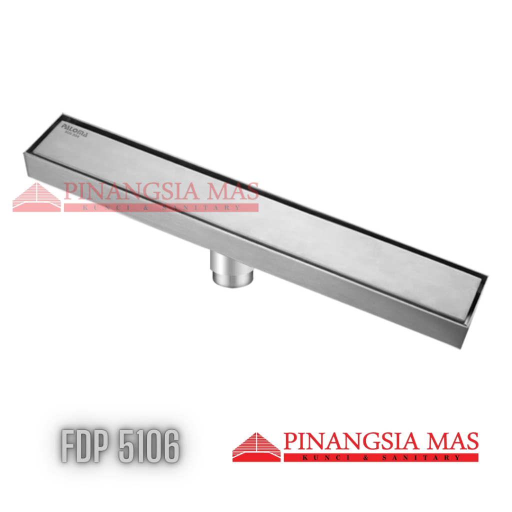 Paloma Floor drain saringan got anti bau anti kecoa panjang ||Fdp 5106