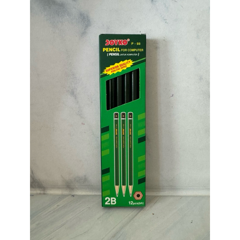 

pensil kayu wooden pencil for computer 2B joyko