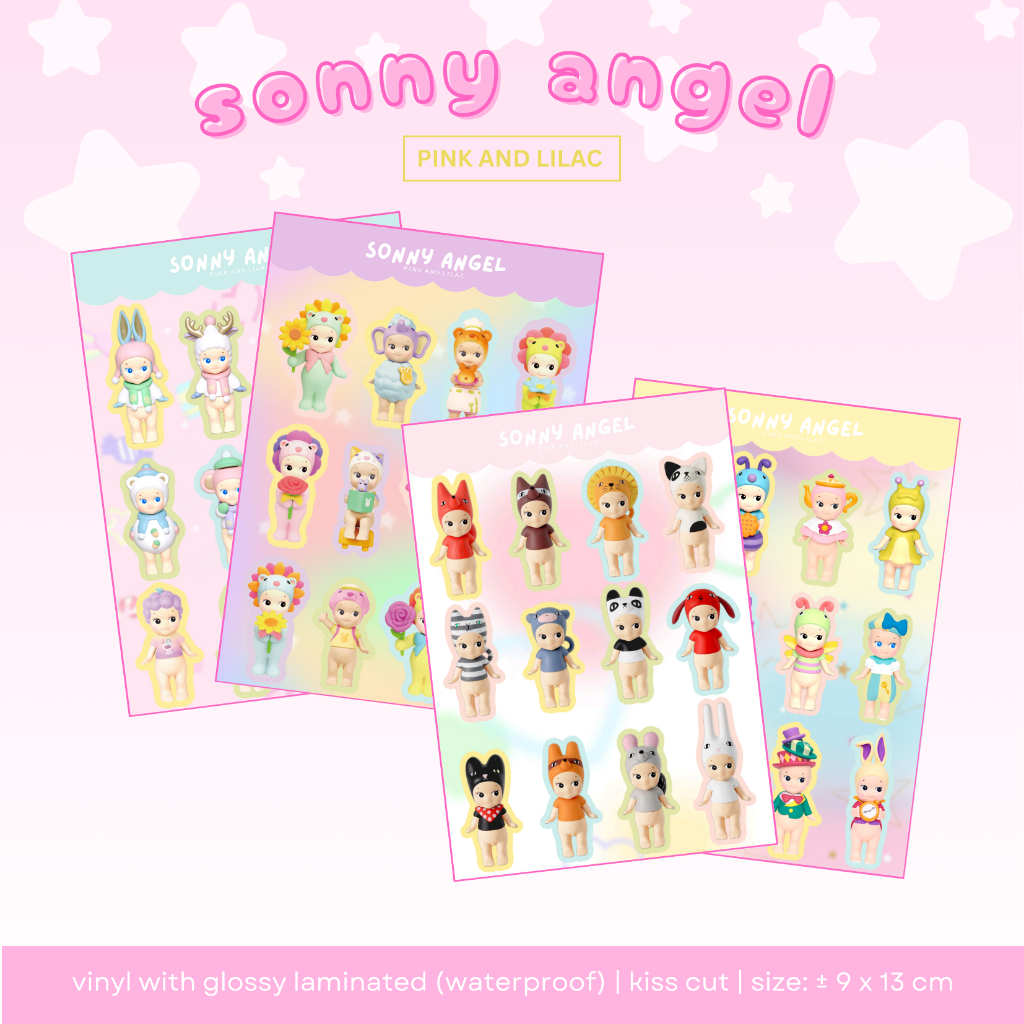 

Sticker Sheet Sonny Angel Vol. 02 | Deco Sticker Vinyl Waterproof