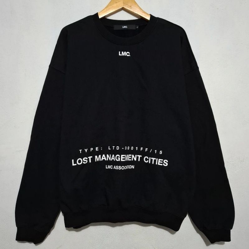 LMC. Thrift Crewneck / Black / Sweater / Secondbrand