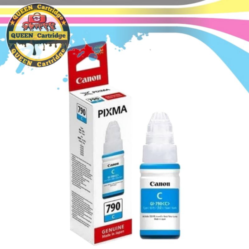 Tinta Canon 790 Cyan GI790C - Tinta Canon G1010 G2010 G3010 G4010