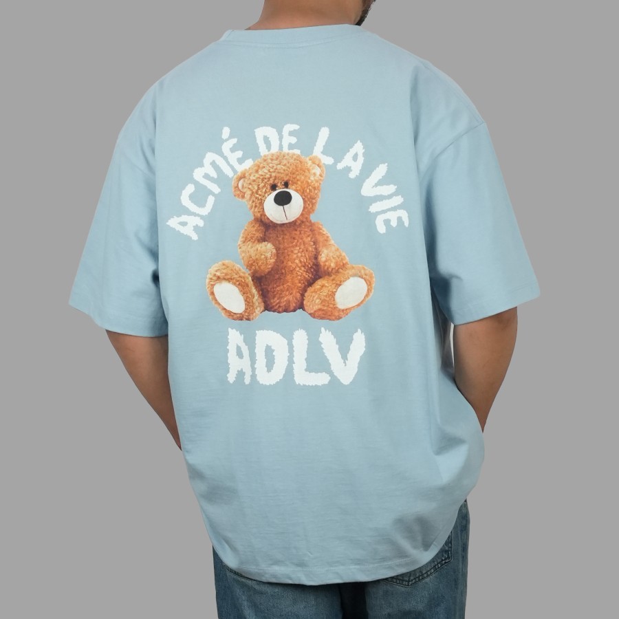 ADLV Bear Brown Blue Tee