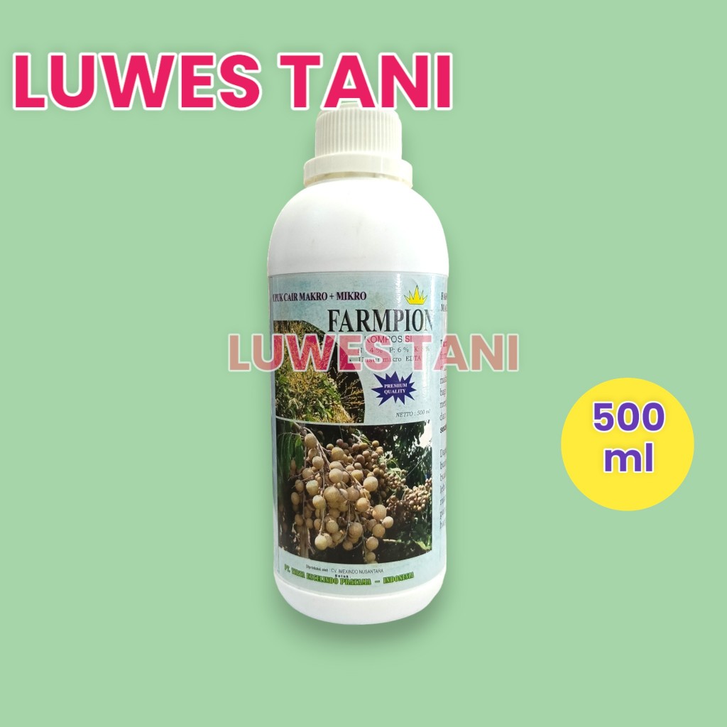 Pupuk Farmpion 500ml Booster Kelengkeng Berbunga Di Luar Musim