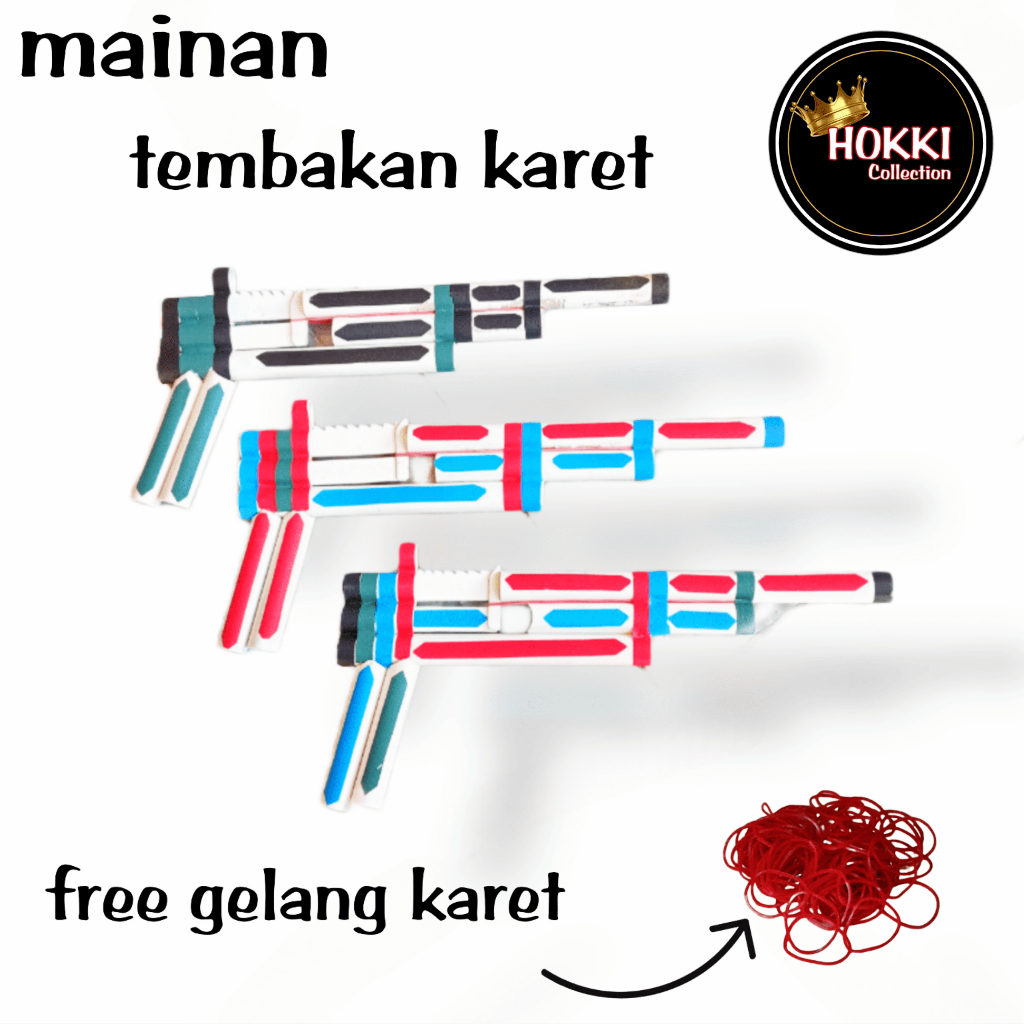 Mainan TembakTembakan Karet Dari Paralon PVC Mainan Tradisional Handmade DIY