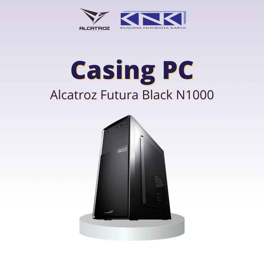 Casing PC Alcatroz Futura Black N1000