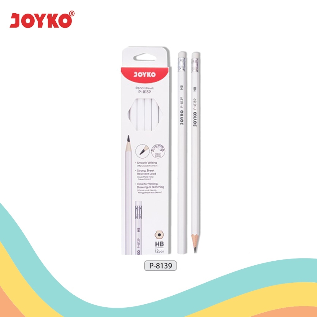 

PENSIL HB JOYKO P-8139 (12 PCS)