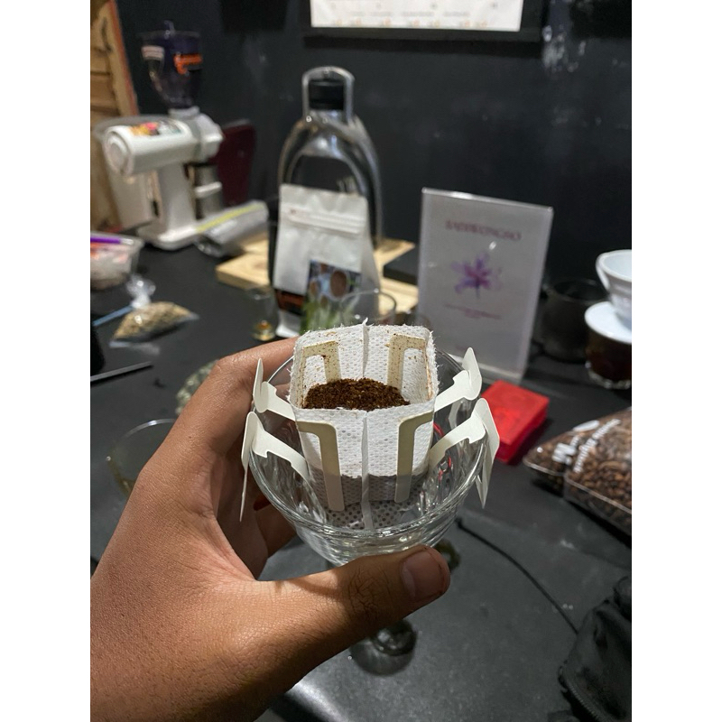 

kopi arabika telaga menjer Drip bag isi 1