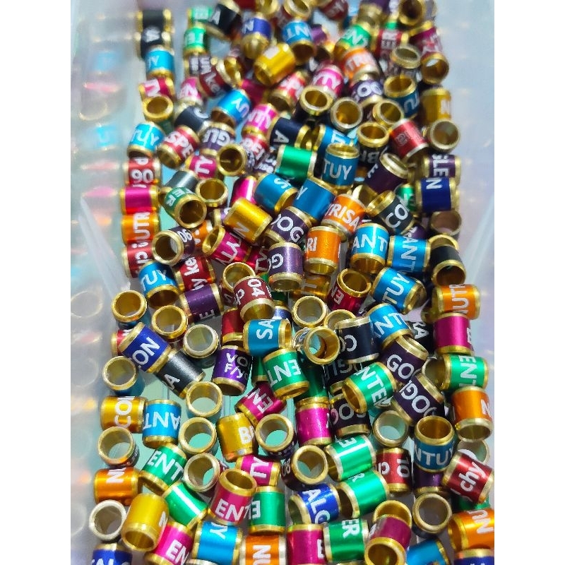 Ring burung 3,5 mm sudah ada nama kenari gelatik batu sirtu