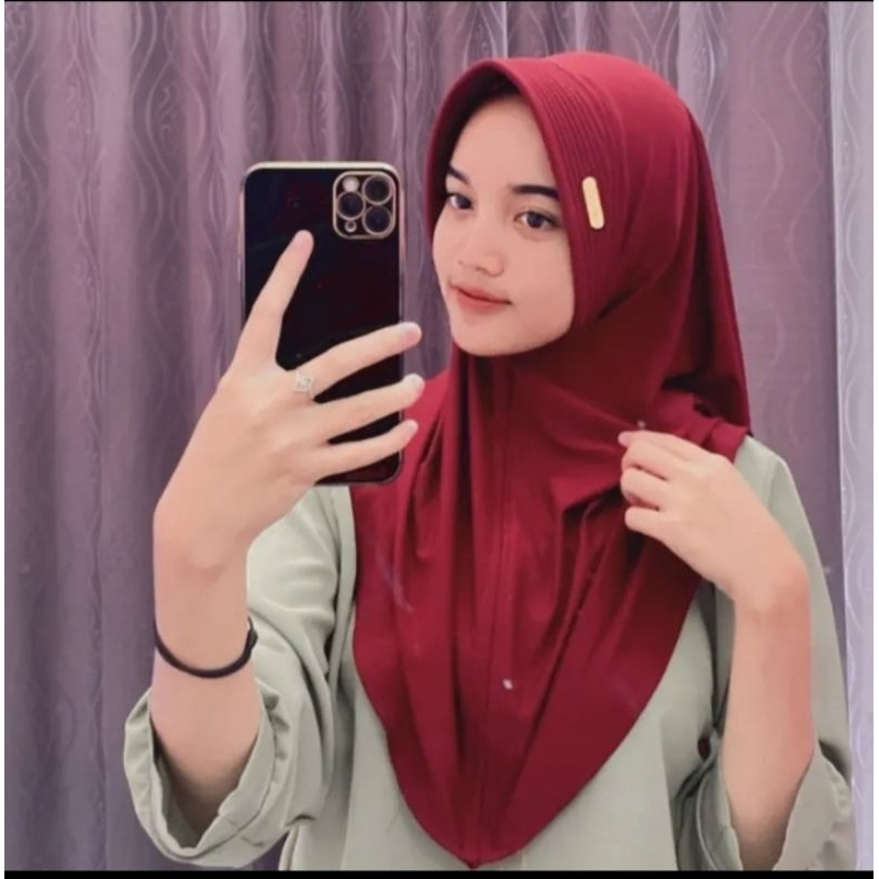 BERGO HAMIDAH SIZE M LABEL BESI BY WAHYU HIJAB (PREMIUM)