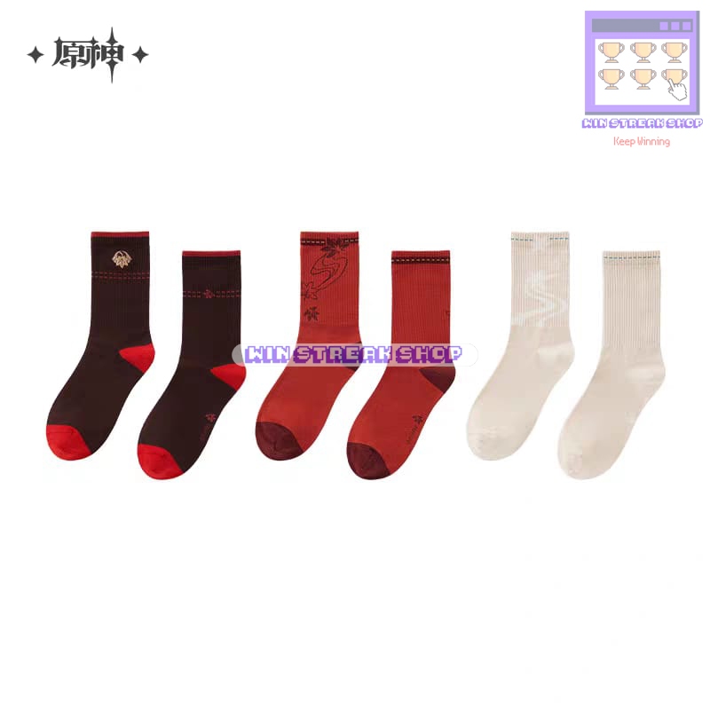 Genshin Impact Official Merchandise - Kazuha Sock / Kazuha Kaos Kaki