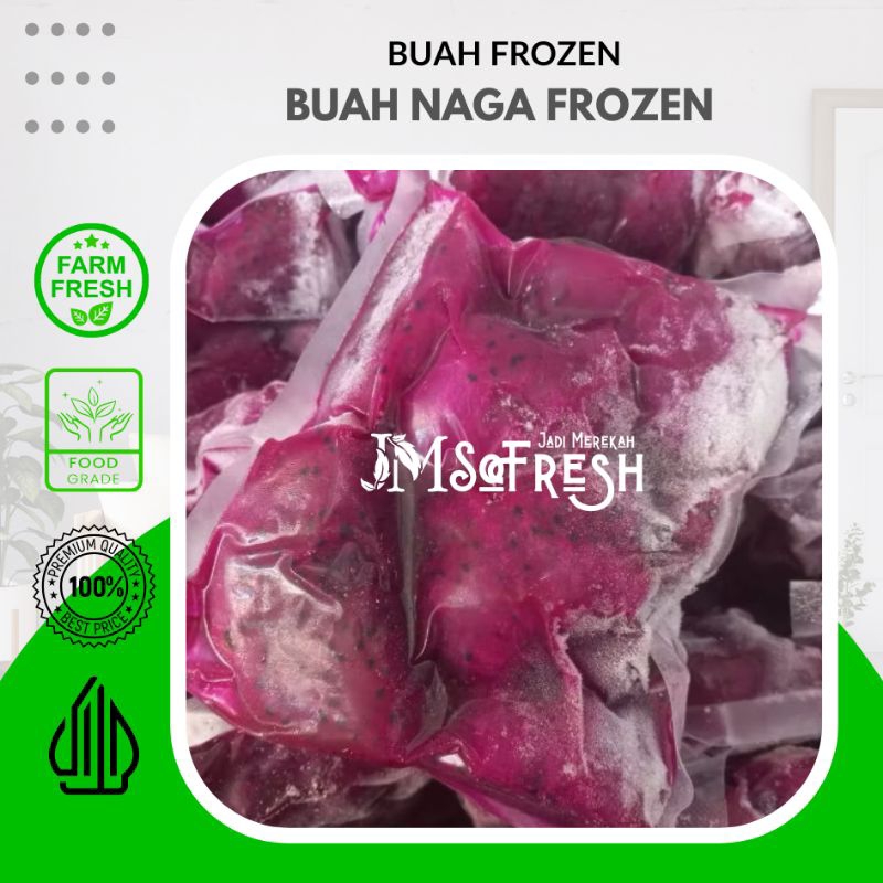 

[JM_SoFresh] Buah Naga Ungu Frozen 500Gram