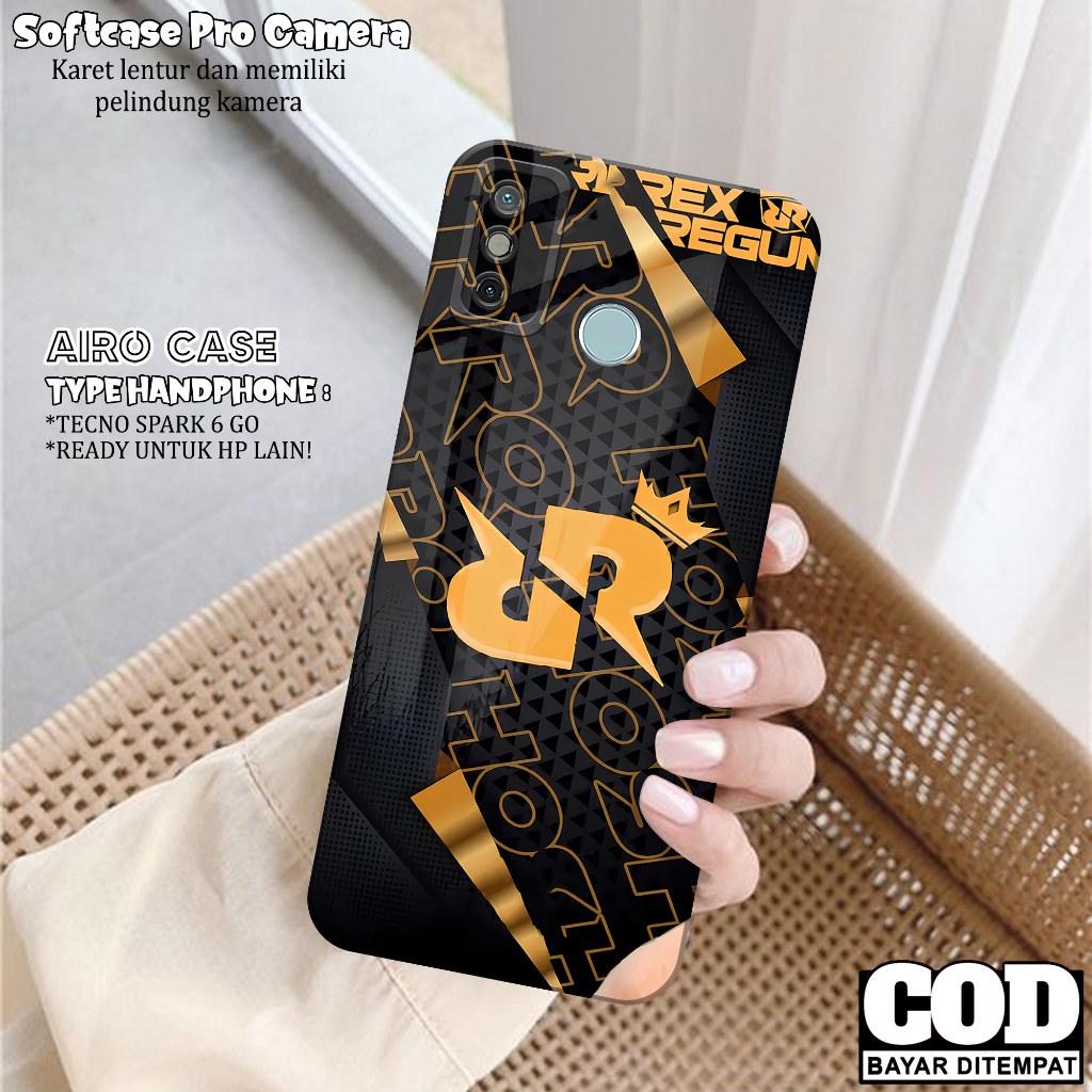 Case TECNO SPARK 6 GO - Softcase TECNO SPARK 6 GO - Fashion Case GAME - Casing TECNO SPARK 6 GO - So