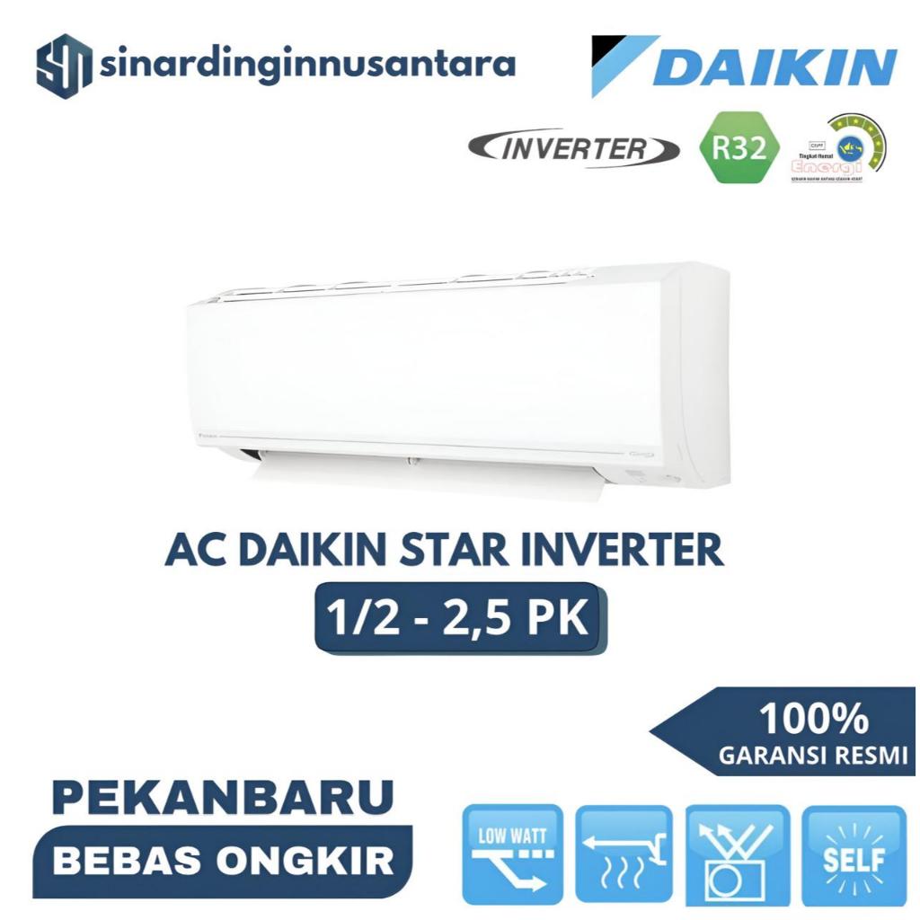 AC DAIKIN STAR INVERTER THAILAND 1/2 PK MODEL STKC15TV